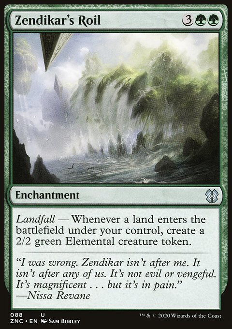 Zendikar's Roil [Zendikar Rising Commander]