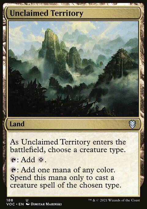 Unclaimed Territory [Innistrad: Crimson Vow Commander]