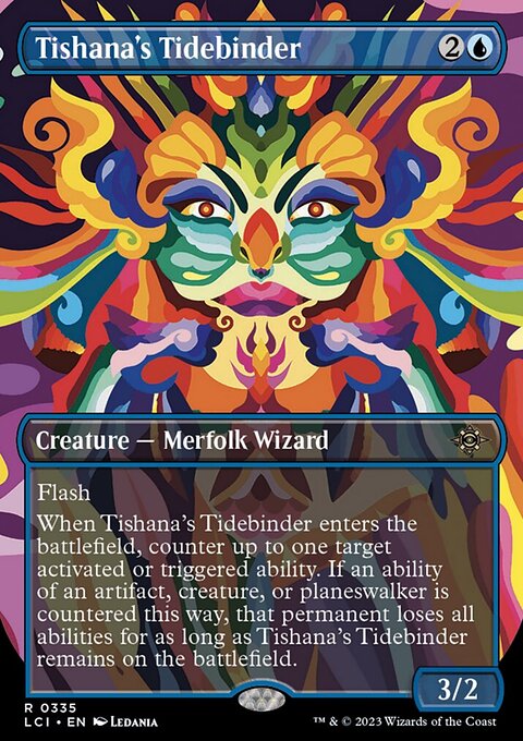 Tishana's Tidebinder (Borderless) [The Lost Caverns of Ixalan]