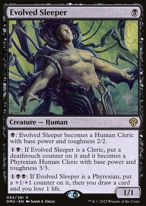 Evolved Sleeper (Promo Pack) [Dominaria United Promos]