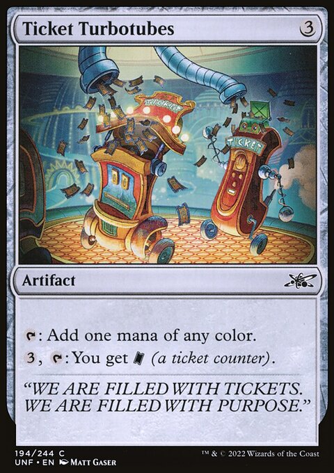 Ticket Turbotubes [Unfinity]