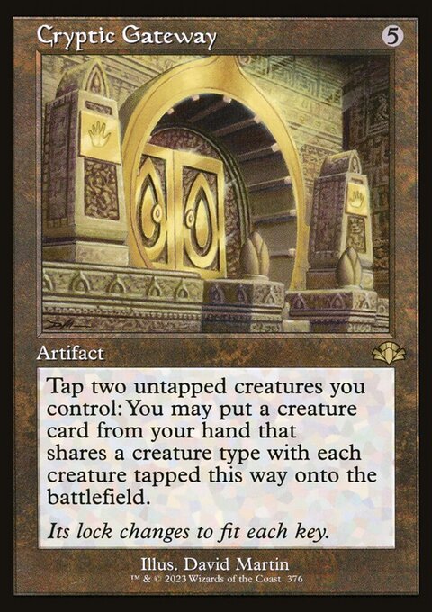 Cryptic Gateway (Retro) [Dominaria Remastered]