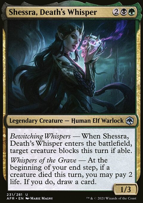 Shessra, Death's Whisper [Dungeons & Dragons: Adventures in the Forgotten Realms]