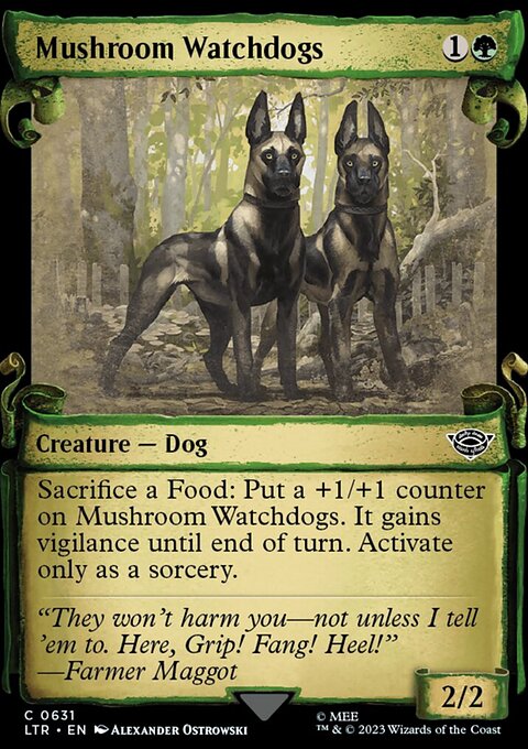 Mushroom Watchdogs [The Lord of the Rings: Tales of Middle-Earth Showcase Scrolls]