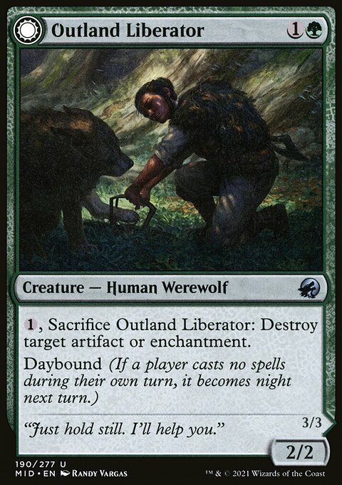 Outland Liberator // Frenzied Trapbreaker [Innistrad: Midnight Hunt]