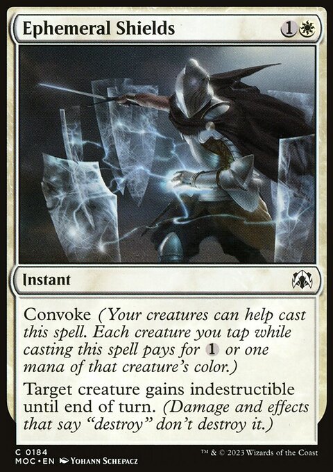Ephemeral Shields [March of the Machine Commander]
