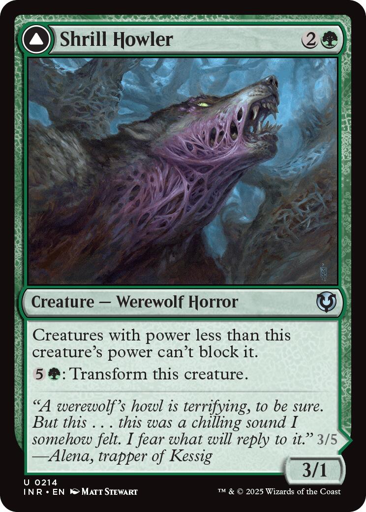 Shrill Howler // Howling Chorus [Innistrad Remastered]