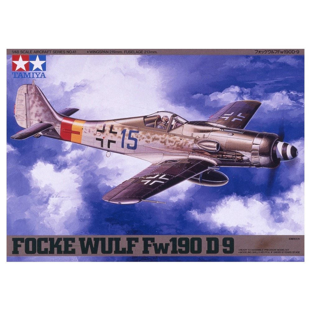 Tamiya Model Kit 1:48 Focke-Wulf FW190 D-9