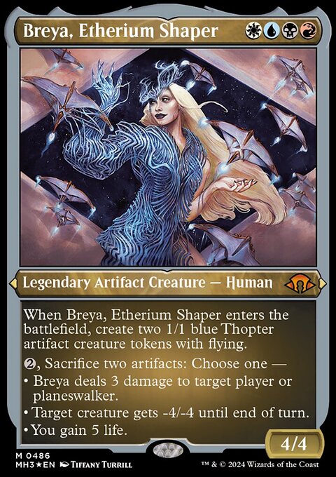 Breya, Etherium Shaper (Foil Etched) [Modern Horizons 3]