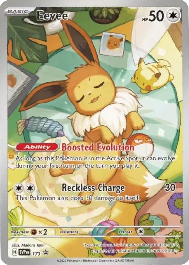 Eevee (173) (Pokemon Center Exclusive) [Scarlet & Violet: Black Star Promos]