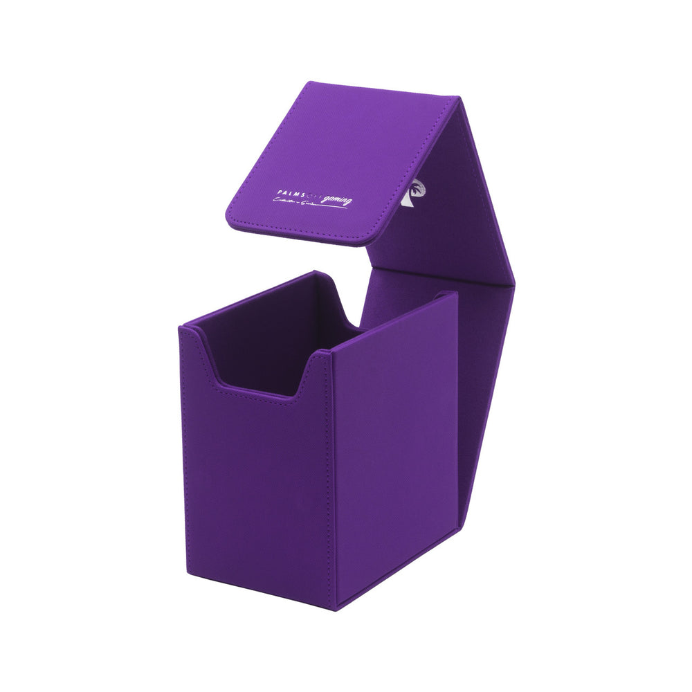 Small Graded Card Storage Case - Purple - Palms Off Gaming