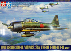 TAMIYA 1/48 MITSUBISHI A6M3/3A ZERO FIGHTER (ZEKE)