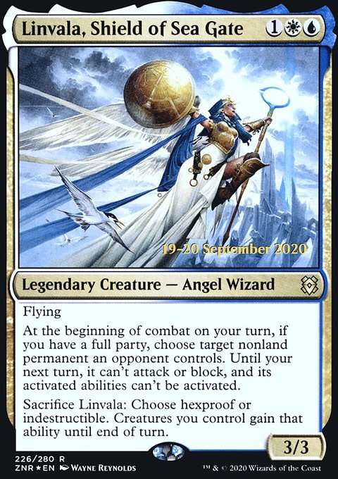 Linvala, Shield of Sea Gate [Zendikar Rising Prerelease Promos]