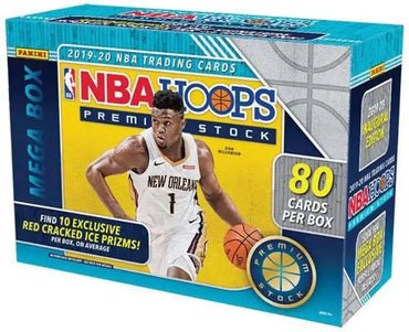 2019-20 Panini Hoops NBA Trading Cards Premium Mega Box