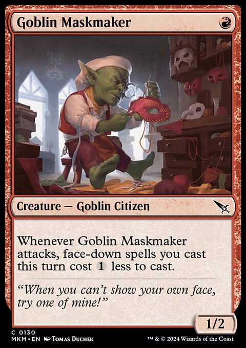 Goblin Maskmaker [Murders at Karlov Manor]