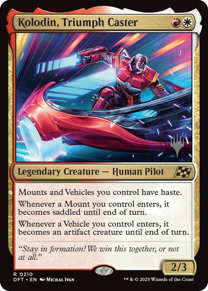 Kolodin, Triumph Caster [Aetherdrift Promos]