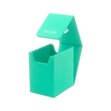 Small Graded Card Storage Case - Turquoise - Palms Off Gaming