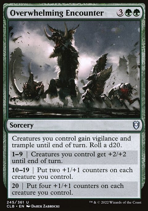 Overwhelming Encounter [Commander Legends: Battle for Baldur's Gate]