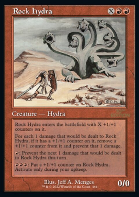 Rock Hydra (Retro) [30th Anniversary Edition]