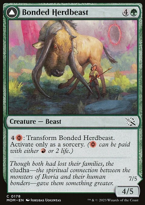 Bonded Herdbeast // Plated Kilnbeast [March of the Machine]
