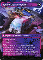 Ratchet, Field Medic // Ratchet, Rescue Racer (Shattered Glass) [Transformers]