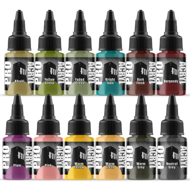 Monument Pro Acryl Sets - Expansion Set 4 – 12 Colors