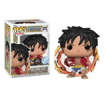 One Piece - Red Hawk Luffy #1273 US Exclusive (with chase) Pop! Vinyl