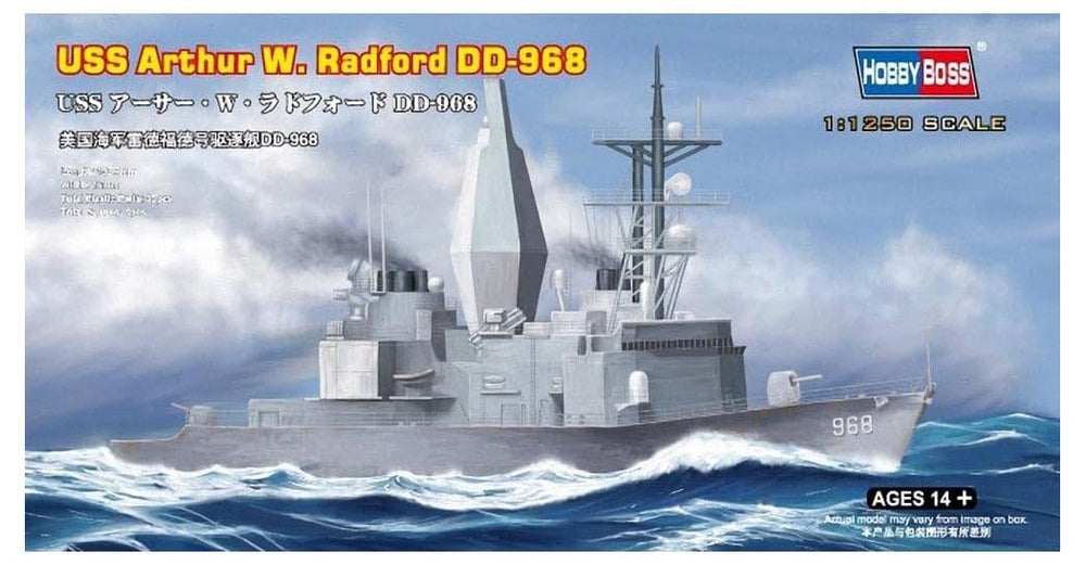 HobbyBoss 1/1250 Arthur W. Radford DD-968 Plastic Model Kit
