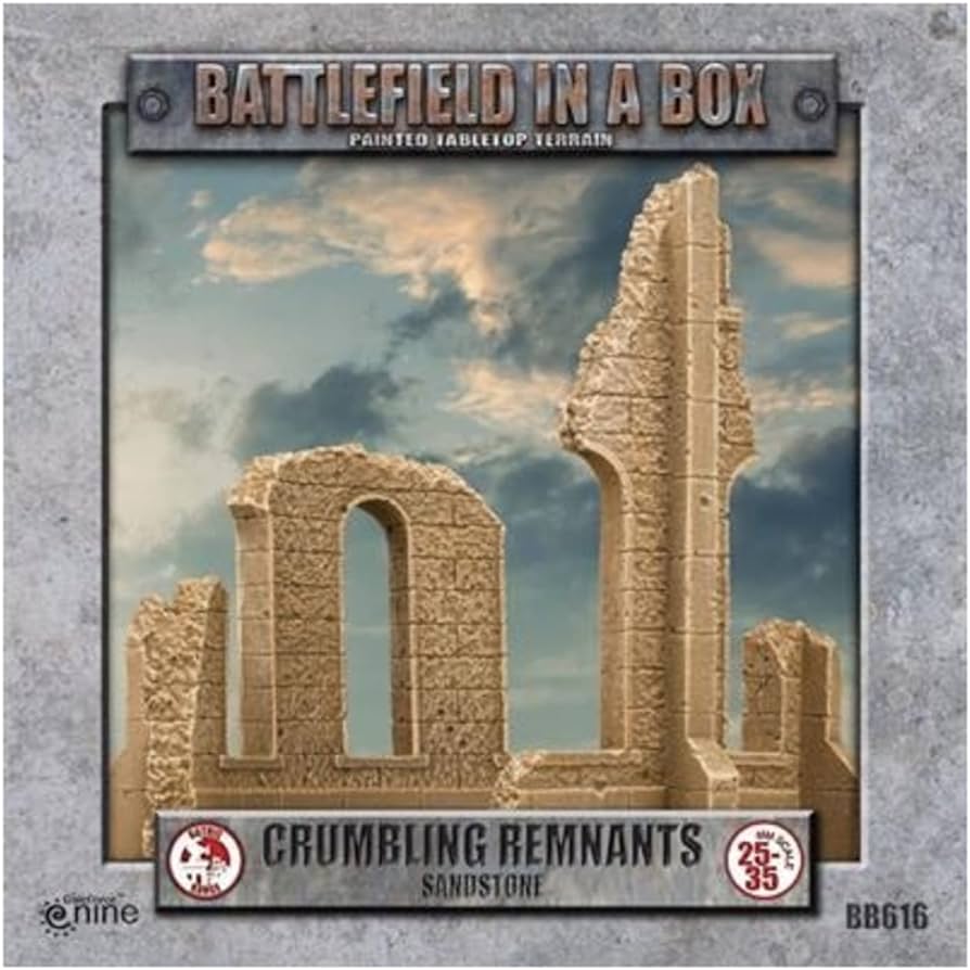 Battlefield in a Box: Crumbling Remnants - Sandstone