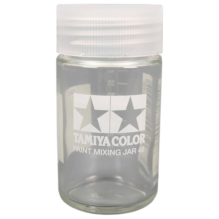 Tamiya Paint Mixing Jar 46 Round w/Measure