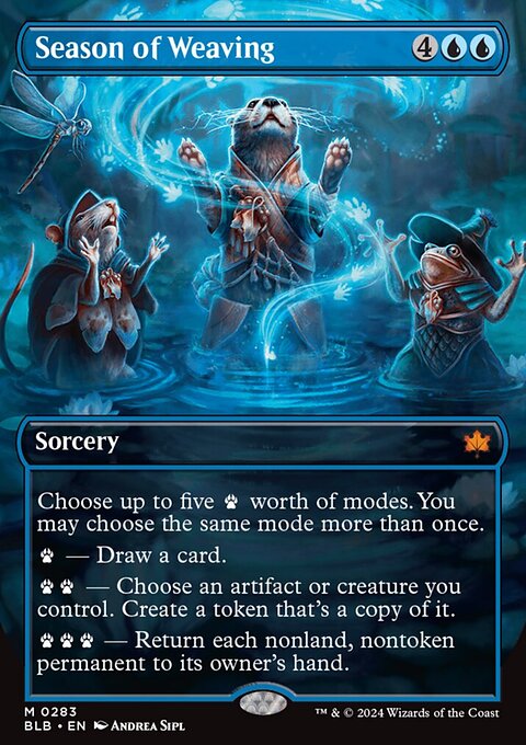 Season of Weaving (Borderless) [Bloomburrow]