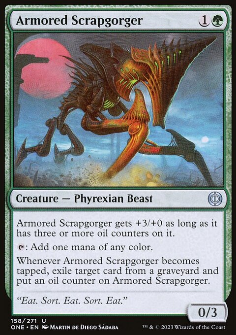 Armored Scrapgorger [Phyrexia: All Will Be One]