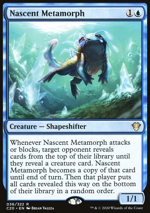 Nascent Metamorph [Commander 2020]