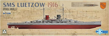 1/700 SMS Luetzow 1916 (Full Hull) (Snowman) Plastic Model Kit