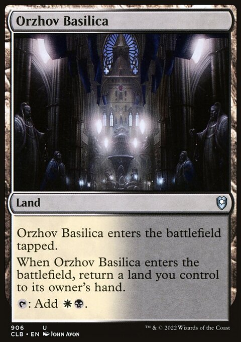 Orzhov Basilica [Commander Legends: Battle for Baldur's Gate]