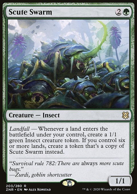 Scute Swarm [Zendikar Rising]