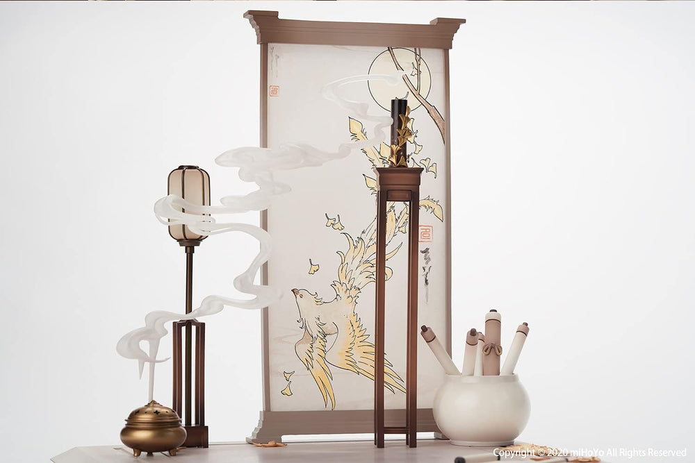 Genshin Impact Gold Leaf and Pearly Jade Ver. Eclipsing Star Ningguang 1/7 Scale Statue