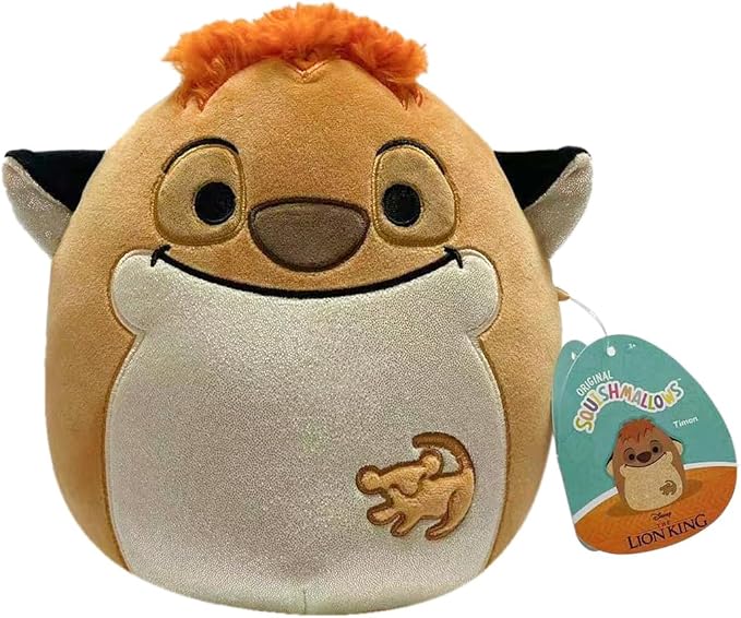 Squishmallows Plush Disney The Lion King 30th Anniversary 8" - Timon