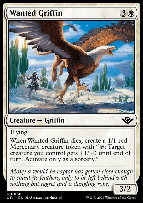 Wanted Griffin [Outlaws of Thunder Junction]