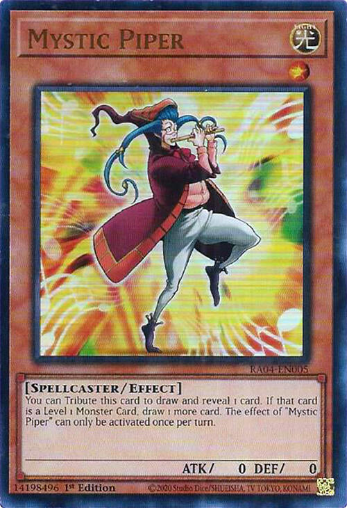 Mystic Piper [RA04-EN005] Ultra Rare