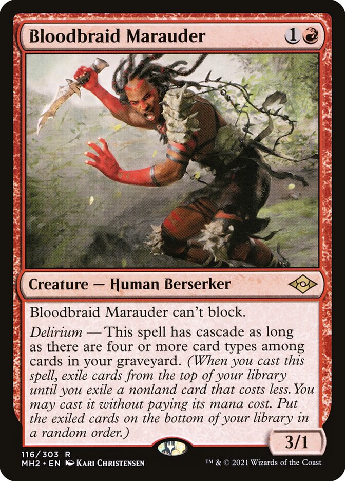 Bloodbraid Marauder [Modern Horizons 2]