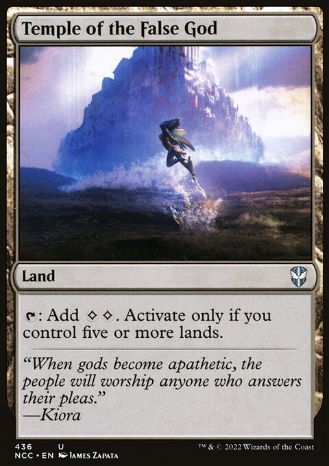 Temple of the False God [Streets of New Capenna Commander]