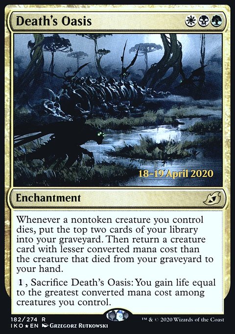 Death's Oasis [Ikoria: Lair of Behemoths Prerelease Promos]