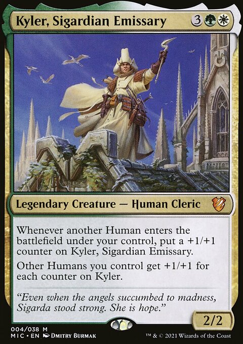 Kyler, Sigardian Emissary [Innistrad: Midnight Hunt Commander]