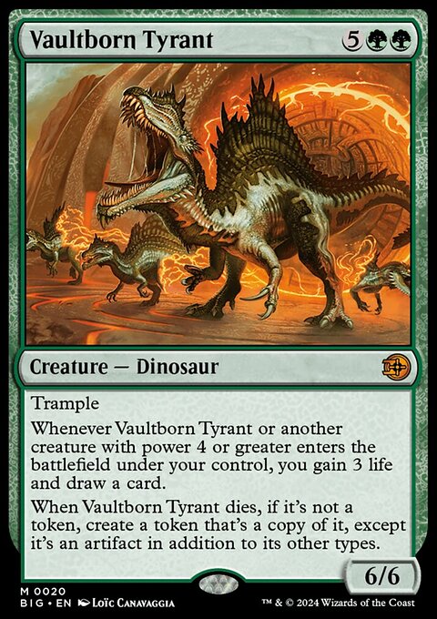 Vaultborn Tyrant [Outlaws of Thunder Junction: The Big Score]