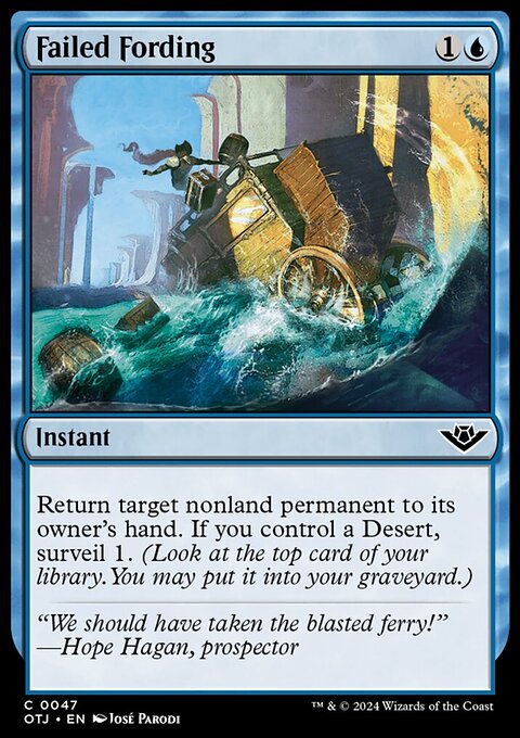 Failed Fording [Outlaws of Thunder Junction]