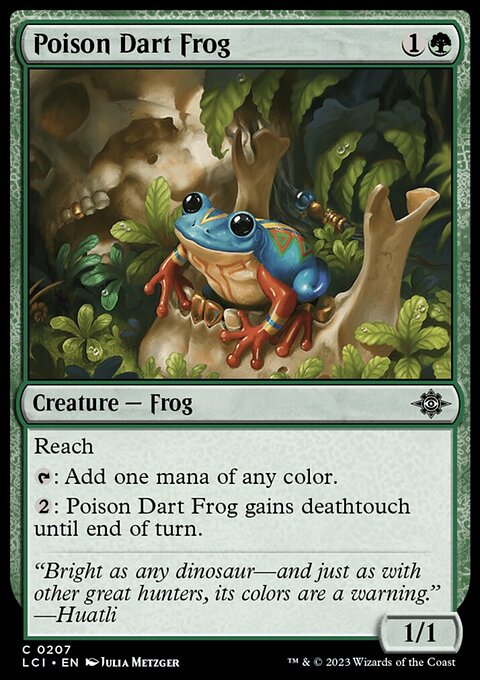 Poison Dart Frog [The Lost Caverns of Ixalan]