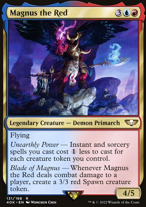 Magnus the Red (Surge Foil) [Warhammer 40,000]