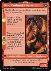 Clive, Ifrit's Dominant // Ifrit, Warden of Inferno (Extended Art) [FINAL FANTASY]