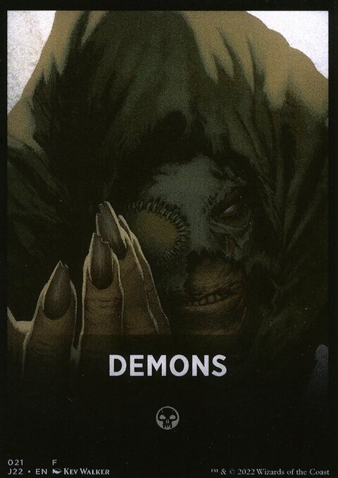 Demons Theme Card [Jumpstart 2022 Front Cards]